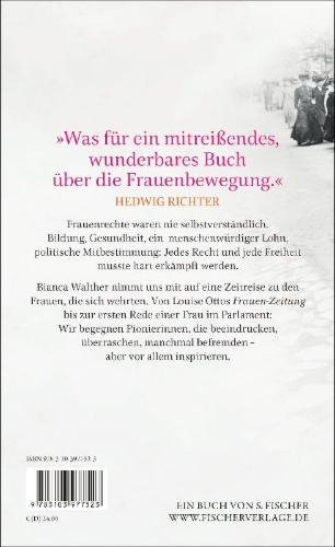 Buchcover und Innenansicht für das Buch: Die Vorkämpferinnen