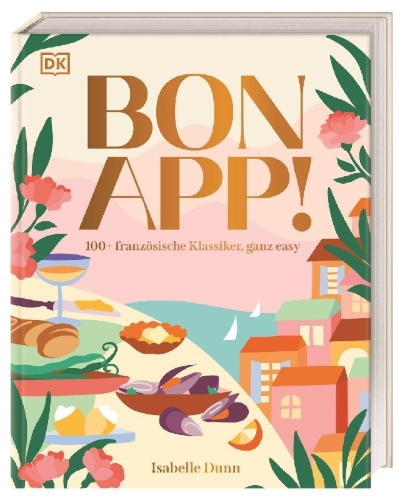 Buchcover und Innenansicht für das Buch: Bon App!