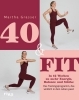 Buchcover und Innenansicht für das Buch: 40 & fit