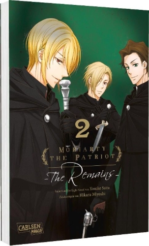 Buchcover und Innenansicht für das Buch: Yuukoku no Moriarty