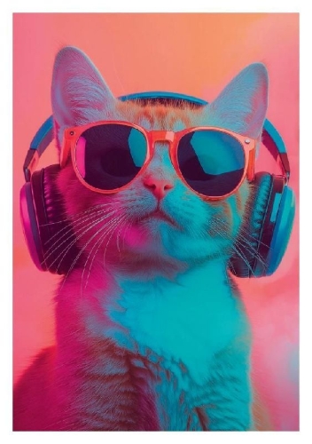 Buchcover und Innenansicht für das Buch: Postkartenblock Crazy Cats