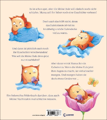 Buchcover und Innenansicht für das Buch: Little Owl's Bedtime