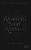 Buchcover und Innenansicht für das Buch: Memories and Madness | Mit wunderschönem Farbschnitt