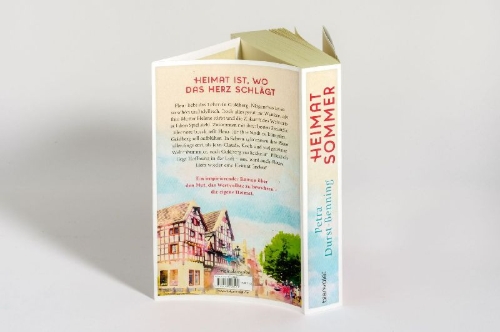 Buchcover und Innenansicht für das Buch: Heimatsommer
