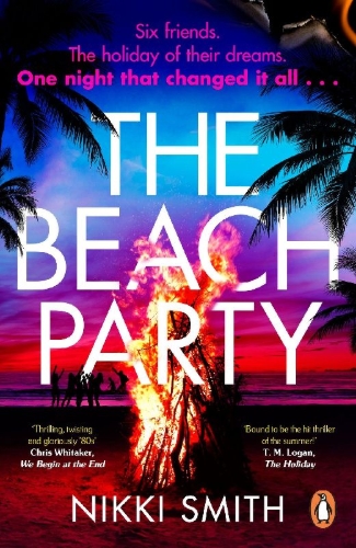 Buchcover und Innenansicht für das Buch: The Beach Party