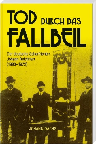 Buchcover und Innenansicht für das Buch: Tod durch das Fallbeil