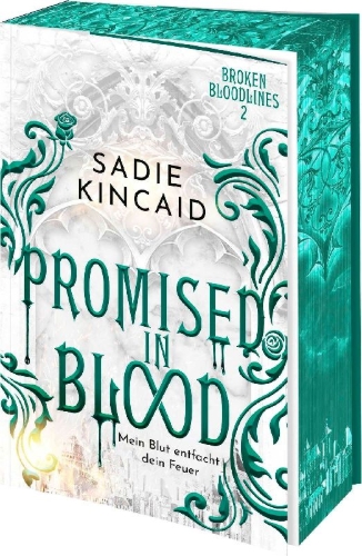 Buchcover und Innenansicht für das Buch: Promised in Blood