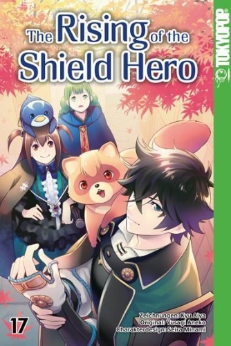 Buchcover und Innenansicht für das Buch: The Rising of the Shield Hero 17