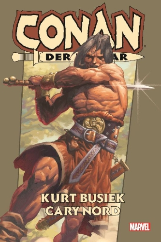 Buchcover und Innenansicht für das Buch: Conan: The Legend