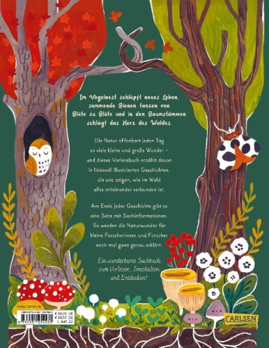 Buchcover und Innenansicht für das Buch: Five Minutes Nature Stories