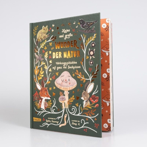 Buchcover und Innenansicht für das Buch: Five Minutes Nature Stories
