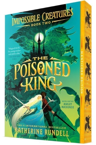 Buchcover und Innenansicht für das Buch: The Poisoned King