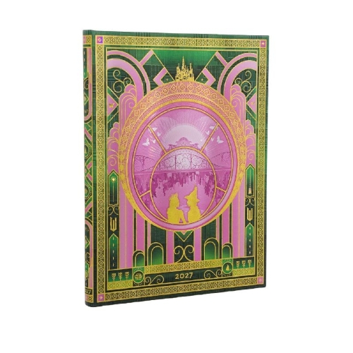 Buchcover und Innenansicht für das Buch: 12-Monatskalender 2027 Die Magie von Wicked Ultra Vertikal
