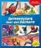 Buchcover und Innenansicht für das Buch: Spider-Man: Meine ersten Comic-Geschichten: Spinnenstark über den Dächern