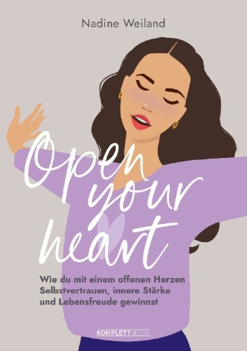 Buchcover und Innenansicht für das Buch: Open your heart
