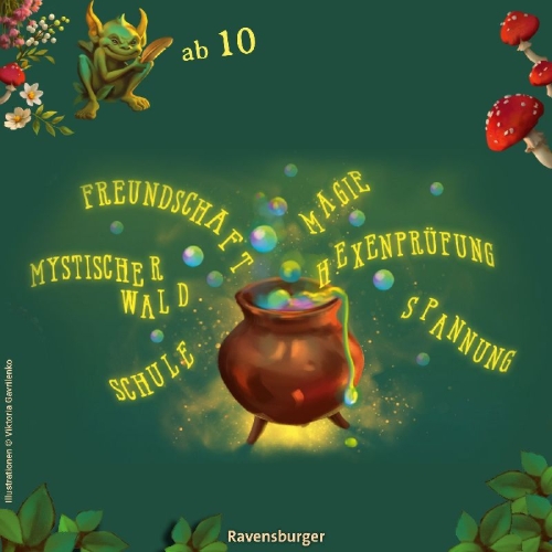 Buchcover und Innenansicht für das Buch: Hedgewitch Book 1