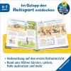 Buchcover und Innenansicht für das Buch: Wieso? Weshalb? Warum?, Band 73: Komm mit zum Reiten