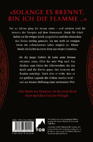 Buchcover und Innenansicht für das Buch: Empire of the Vampire