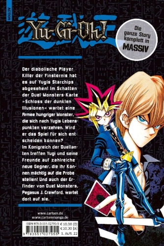 Buchcover und Innenansicht für das Buch: Yu-Gi-Oh!