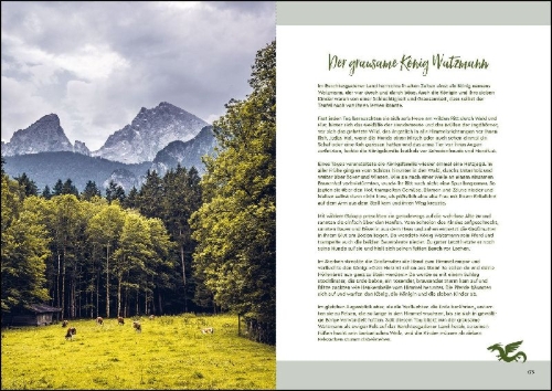 Buchcover und Innenansicht für das Buch: KUNTH Unterwegs im Chiemgau und im Berchtesgadener Land