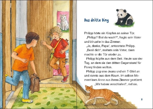 Buchcover und Innenansicht für das Buch: Das magische Baumhaus junior (Band 41) - Rettung für die Panda-Babys