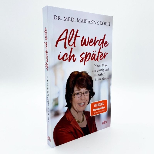 Buchcover und Innenansicht für das Buch: Alt werde ich später