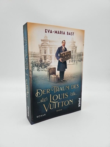 Buchcover und Innenansicht für das Buch: Der Traum des Louis Vuitton