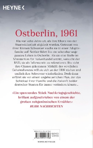 Buchcover und Innenansicht für das Buch: Die fremde Spionin