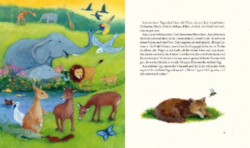 Buchcover und Innenansicht für das Buch: Meine Taufbibel