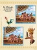 Buchcover und Innenansicht für das Buch: Panini: Disney Vaiana 2: Zauberhafter Rätselspaß - Mit Stick