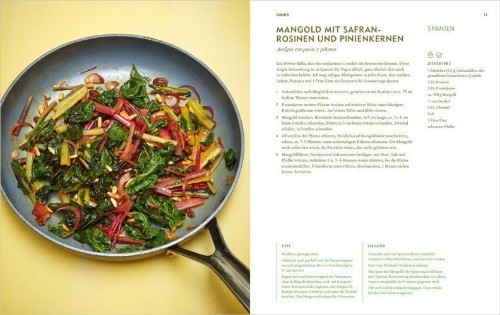 Buchcover und Innenansicht für das Buch: Immer schon vegan