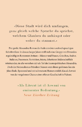 Buchcover und Innenansicht für das Buch: THE TREES WALK IN ALEXANDRIA