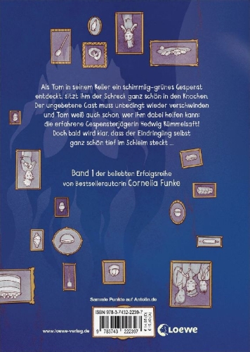 Buchcover und Innenansicht für das Buch: Gespensterjäger auf eisiger Spur (Band 1) - Mit 8 neu illustrierten Farbseiten