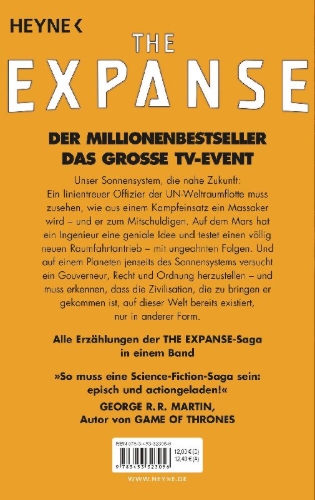 Buchcover und Innenansicht für das Buch: Memory's Legion: The Complete Expanse Story Collection