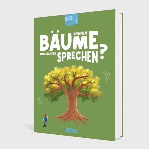 Buchcover und Innenansicht für das Buch: Big Questions Answered: Can trees talk to each other?