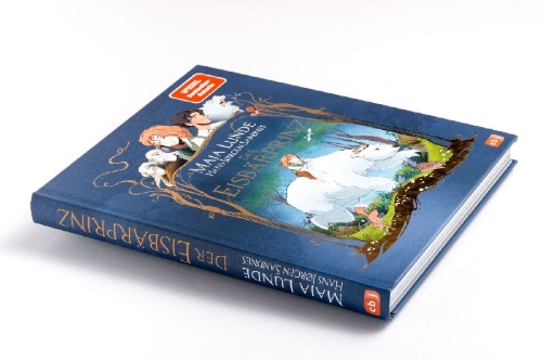 Buchcover und Innenansicht für das Buch: Kvitebjørn
