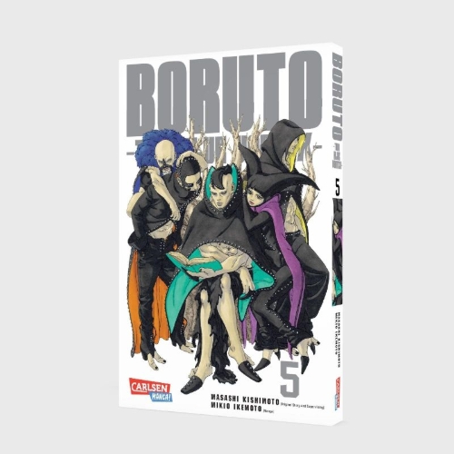 Buchcover und Innenansicht für das Buch: Boruto -Two Blue Vortex-