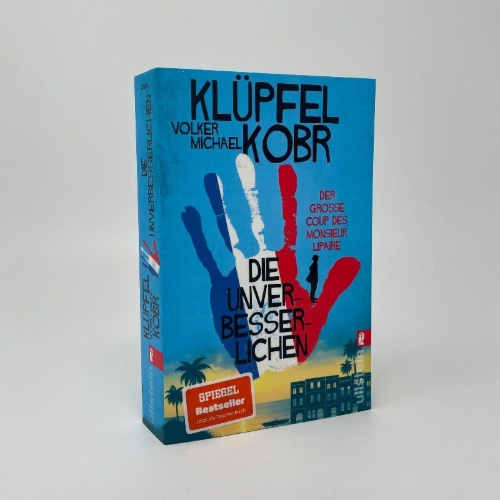 Buchcover und Innenansicht für das Buch: Die Unverbesserlichen - Der große Coup des Monsieur Lipaire