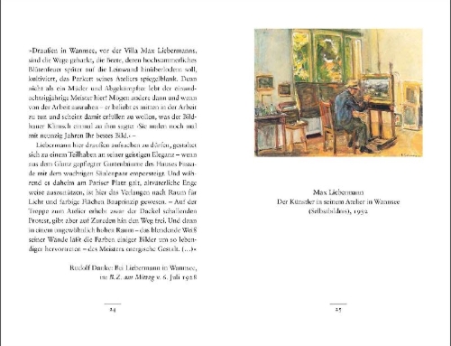 Buchcover und Innenansicht für das Buch: Max Liebermanns Garten