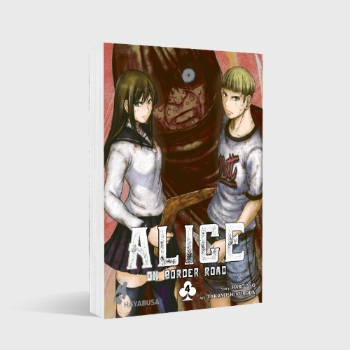 Buchcover und Innenansicht für das Buch: Imawa no Michi no Alice