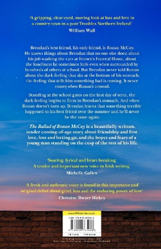Buchcover und Innenansicht für das Buch: The Ballad of Ronan McCoy