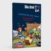 Buchcover und Innenansicht für das Buch: Die drei ??? Kids: Gefährliche Spur. 30 spannende Ratekrimis!