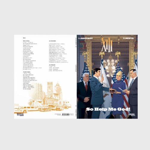 Buchcover und Innenansicht für das Buch: So help me God