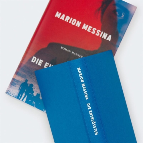 Buchcover und Innenansicht für das Buch: LA PEAU SUR LA TABLE