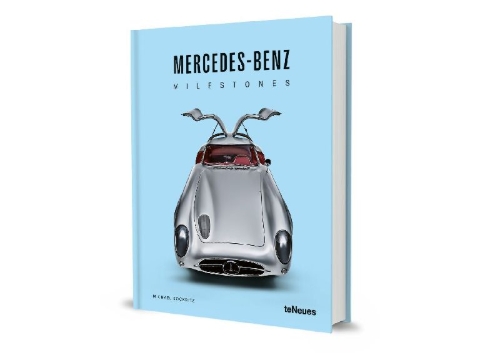 Buchcover und Innenansicht für das Buch: Mercedes-Benz Milestones
