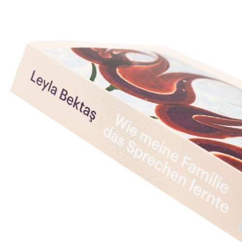 Buchcover und Innenansicht für das Buch: Wie meine Familie das Sprechen lernte