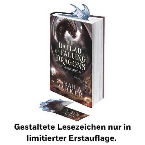 Buchcover und Innenansicht für das Buch: The Ballad of Falling Dragons