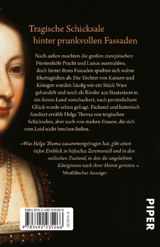 Buchcover und Innenansicht für das Buch: Ungeliebte Königin