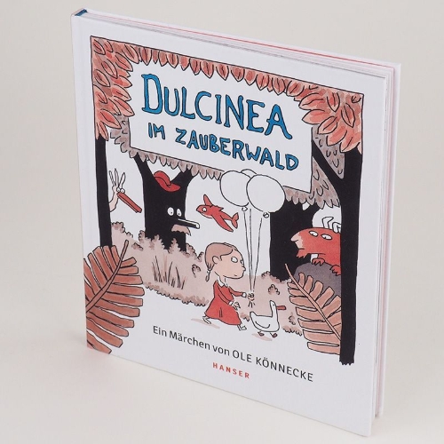 Buchcover und Innenansicht für das Buch: Dulcinea im Zauberwald