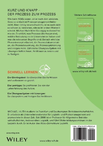Buchcover und Innenansicht für das Buch: Wiley-Schnellkurs Prozessmanagement